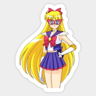 Sailor V (Anime style) Sticker